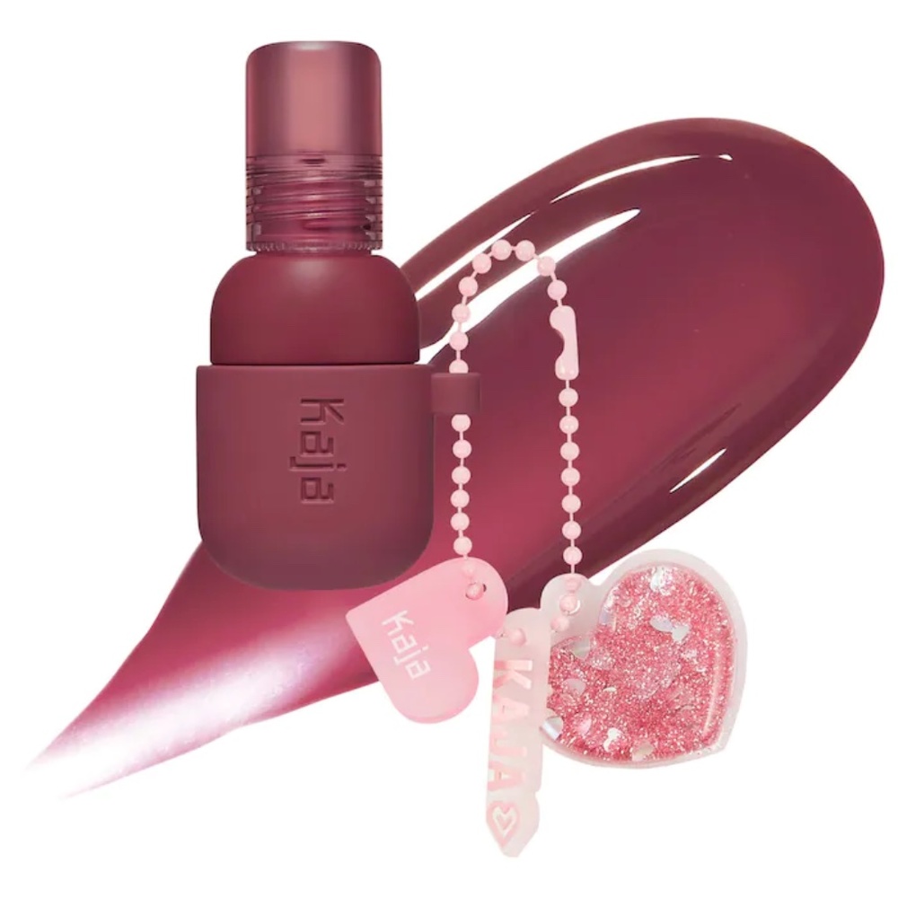 Kaja Jelly Charm Glazed Lip Stain & Blush With Keychain